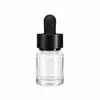 Frasco conta-gotas criativo 15ml30ml60ml azul escuro para óleo essencial degradação total proteção ambiental frasco de vidro divisível