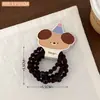 Set de Scrunchies Sencillos Sin Costuras, Estilo Femenino, Bandas Elásticas de Alta Elasticidad, Ligas para Cola de Caballo Alta, Accesorios para el Cabello Versátiles de Nicho al por Mayor