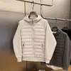 Jaqueta Masculina Acolchoada de Algodão com Capuz Costurada 2024 Inverno Nova Solta Versátil Casual Simples Cor Sólida Jaqueta Acolchoada de Algodão
