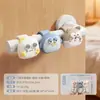 Batente de Porta de Silicone Anel Anti-Colisão Doméstico Parede Sem Furo Maçaneta de Porta Almofada de Proteção Silenciosa Estilo Desenho Animado Batente de Porta Anti-Colisão