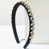 Europeu e Americano Francês Retro Strass Headband Moda Simples Fino Completo Diamante Headwear Luz Luxo Brilhante Festa Acessórios de Cabelo Grampos de Cabelo