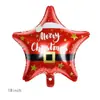 2025 Nuevo Papá Noel Árbol de Navidad Globo de Película de Aluminio Muñeco de Nieve Año Nuevo Decoración de Fiesta Navideña Globo de Papel de Aluminio