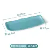 Xiangyuanmei Vajilla Nórdica Plato de Melamina Rectangular Comercial Creativo Plato para Restaurante de Hot Pot Plástico Imitación Porcelana Plato para Barbacoa