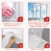 Conducto de Escape para Unidad Exterior de Aire Acondicionado Transfronterizo Tela Selladora Gris Blanco Puño Sencillo Deflector de Ventana Cortina Aislante Cubierta Antipolvo