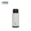 La nueva taza térmica de gran capacidad de Tyeso para hombres y mujeres es simple, portátil y elegante, con un diseño a rayas, adecuada para uso en exteriores y como portavasos para coche.
