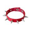 Moda Punk Europeia e Americana Personalizada com Rebites Pulseira de Couro para Casal Pulseira de Liga Metálica Rock Gótico Pulseira de Couro