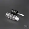 Fabricante de Origen Tubo Redondo Transparente de Plástico de 1.5 ml para Brillo de Labios Moldeado por Inyección Tubo Vacío para Muestras de Brillo de Labios Venta al Por Mayor