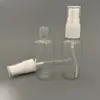30ml Botella Atomizadora Pequeña Transparente con Atomizador Lateral Botella Atomizadora de Maquillaje Perfume Botella Atomizadora de Plástico Botella Atomizadora Pequeña Sub-botella