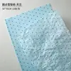 Brocado pequeno floral Série Sydney papel flores para embrulho de buquê de presente papel de forro amassado à mão papel Sydney impresso