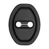 Almohadilla Amortiguadora de Impactos para Puerta de Coche, Cubierta Protectora Silenciosa Anticolisión de Silicona, Cubierta Protectora para Pestillo de Puerta de Coche, Impermeable, a Prueba de Polvo, a Prueba de Óxido Hebilla de Pestillo