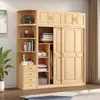 Armario de Puerta Corredera de Madera Maciza de Pino 1.2/1.4/1.6/1.8 Metros Dos Puertas Dormitorio Armario Infantil de Madera Original