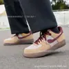 Tênis Original Af1 Air Force One Cor Trigo Guerreiro Preto Branco Puro Unissex Sapatos Esportivos Clássicos Sapatos Brancos Venda por Atacado