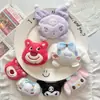 Lindos Accesorios de Dibujos Animados de Kuromi, My Melody, Cinnamoroll, Pinzas para el Cabello, Guantes, Bufandas, Zapatos, Calcetines, Adornos para el Cabello de Moño