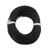 Corda Redonda de Couro Sintético DIY Pulseira de Corda Elástica Colar Material para Joias Lanyard de Boneca Acessórios Corda de Pingente Pequeno