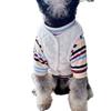 Chaleco Caliente para Perro Pequeño Juego de Dos Piezas Sudadera de Otoño e Invierno Juego de Capa Base para Perro Pequeño y Mediano Ropa para Mascota Gato