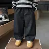 Pantalones de Otoño para Niños 2026 Nuevo Estilo Coreano Guapo Jeans de Primavera y Otoño para Bebé Pantalones Rectos Geniales y Elegantes para Niños