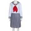 Halloween Novo Silent Hill Água Profunda Chizuru Traje de Cosplay Terno Cinza Saia JK Cosplay Bidimensional Performance