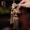 Horquilla Fugui estilo Tang con borlas para el pelo, estilo retro, elegante, combina con todo, accesorios para Hanfu
