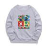 Sudadera para Niños Transfronteriza en Stock Otoño Infantil Holgada Top de Otoño Ropa Infantil de Moda Primavera y Otoño Uniforme Escolar Uniforme de Clase