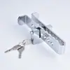 Cerradura Multifuncional para Volante y Pedal de Embrague Antirrobo Bloqueo de Pedal de Embrague, Freno y Acelerador Cerradura en U Telescópica Ajustable