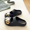 Elegantes y PopularesZuecos Mary Jane de nicho lindos y femeninos estilo Ins, Chanclas casuales de EVA para commuting de punta cerrada