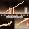 Horquilla de Madera de Durazno nuevo estilo chino de alta calidad para recogido infantil accesorios para el cabello de Año Nuevo palillos estilo antiguo tocado de año nuevo venta al por mayor