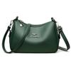 Bolsas para Mulheres 2025 Nova Bolsa de Ombro Roupa de Trabalho Versátil Transversal Moda Elegante Couro Macio Grande Capacidade Bolsa para Mães de Meia-Idade