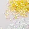Bolsas de Cuentas de Manguera de Color Mágico Plástico Chapado en Color Cuentas de Tubo Pequeño Material de Fábrica para Slime DIY Barro de Cristal Pegamento Relleno de Crema
