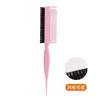 Peine de Peinado Portátil Simple Peine de Cardado Peine de Cola Peine para Rizos Esponjosos Maquillaje Maquillaje de Noche Peine para Recogidos Peine para Envolver el Cabello