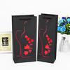 Caja de vino, bolsa de vino, caja de embalaje de vino, paquete doble, caja de regalo de vino tinto individual portátil, bolsa de regalo