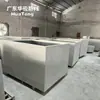 Jardineras HPC de alto rendimiento para exteriores, vallas para paisajismo urbano, macetas decorativas, jardineras para la vegetación de carreteras en zonas escénicas
