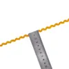 Correa de hombro para mascotas de 0,5 cm, colorida, borde ondulado curvo, correa tejida, accesorios de ropa hechos a mano, DIY