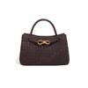 Moda Transfronteriza Nuevo Estilo Bolso de Mano Horizontal con Hebilla Metálica para Mujer Gamuza Esmerilada Hombro Bandolera