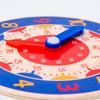 Modelo de Relógio Montessori Matemático Infantil Auxílios Cognitivos de Ensino Ferramentas de Aprendizagem Alunos do Ensino Fundamental Primeira Série Aprendizagem Cognitiva Tempo