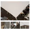 Carpa Marquesina Exterior Engrosada Anti-ultravioleta Tela Oxford Impermeable Playa Camping Pesca Protector Solar Toldo Portátil