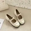 Zapatos de Cuero con Plataforma de Tacón Grueso y Punta Redonda con Lazo Dulce Chuyuji para Mujer, Nuevos de Primavera 2026 Estilo Francés Zapatos Mary Jane Plateados