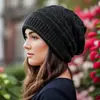 Gorros de Invierno para Mujer, Gorros de Punto, Moda Casual Estilo Coreano Gorros Baotou para Protección de Orejas, Gorros de Felpa para Hombre, Gorros Sueltos Cortavientos de Confinamiento