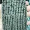 Cuentas Sueltas Cilíndricas de Piedra Volcánica Rojas, Amarillas, Azules, Blancas y Negras Cuentas Tubulares de Roca Volcánica Accesorios para Joyería DIY Cuentas Cilíndricas de Piedra Volcánica