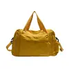 Bolsa Fitness de Moda Transfronteiriça, Versátil, Simples, Bolsa Esportiva de Yoga de Grande Capacidade, Transversal para Armazenamento, Bolsa Portátil para Viagem de Negócios