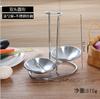 Soporte para cucharón de sopa de acero inoxidable Bandeja Colgador de cucharas para restaurante Estante para cucharas de restaurante Hot Pot Estante para espumadera Hotel Cuchara pública Estante para palillos públicos Reposacucharas