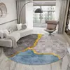 Alfombra de Dormitorio Minimalista Nórdico de Lujo Ligero, Alfombra Redonda Estilo Japonés Wabi-Sabi, Felpudo, Alfombrilla para Mesa de Café de Sala de Estar, Alfombrilla para Cesta Colgante