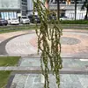 Fabricante de Flores Artificiales para Bodas Verdes Hortensia Verde Rosa Rocío de Golondrina Loto Bola de Cebolla Decoración Suave para Bodas Flor Artificial al por Mayor
