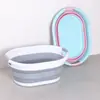 Cesta de Lavandería Plegable para el Hogar Cesta de Almacenamiento para Lavar Ropa de Baño Portátil Tina para el Hogar Cesta de Lavandería Plegable al por Mayor