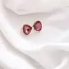 Broche de Laço Coração Simples para Mulheres, Corsage de Luxo, Alfinete Anti-Exposição para Gola Feminina, Alfinete de Cardigã, Acessório de Roupa