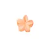 Clip de agarre pequeño de flor de huevo de color caramelo de 4 cm para Amazon transfronterizo, pasador de pelo simple de flor, pinza de tiburón pequeña, accesorios para el cabello