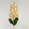 Arranjo de Chão com Flores Artificiais Cor de Champanhe, Rosa de Casamento, Hortênsia, Material de Flores para Corredor de Teto, Arranjo de Decoração para Auditório
