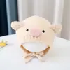Toucas para Bebê para Outono e Inverno, Toucas de Tricô Super Fofas e Engraçadas para Meses Pequenos, Toucas de Lã para Bebês com Proteção para Orelhas