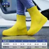 Cubrezapatos de Silicona Engrosados Impermeables Antideslizantes Resistentes al Desgaste Cubrezapatos de Lluvia para Hombres y Mujeres Botas de Lluvia para Exteriores para Días Lluviosos