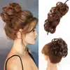 Peluca de moño estilo europeo y americano, potenciador de volumen de cabello natural, herramienta de peinado, palito de torsión de imitación, moño de princesa autoenrollable