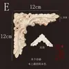 Tallado en Madera de Dongyang Original Madera Maciza Tallada Flor de Esquina Francesa Tallado en Madera Decorativo Mostrador Cuchillo Artesanía Panel de Pared de Fondo Calcomanía Decorativa